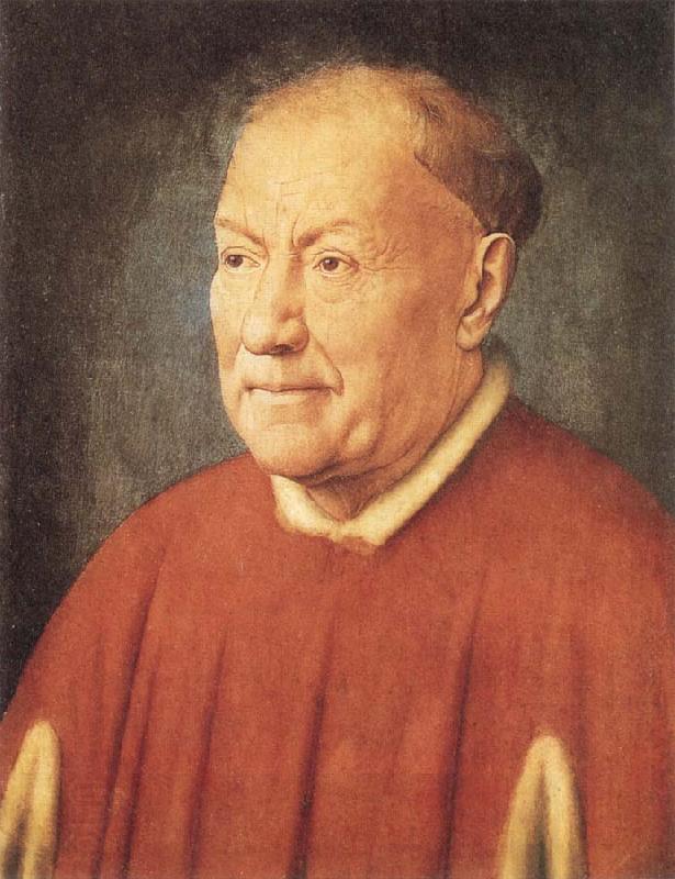 EYCK, Jan van Portrait of Cardinal Nicola Albergati oil painting picture